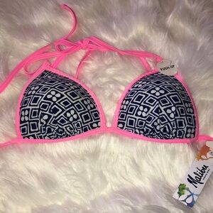 NWT Malibu Dream Girl Bikini Top
